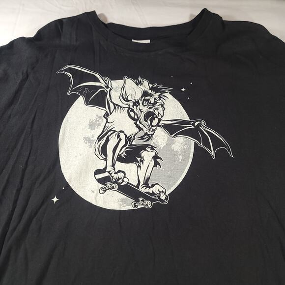 Delta Bat Graphic Short Sleeve Crew Neck Casual T Shirt Mens Size XL Black - Picture 1 of 9